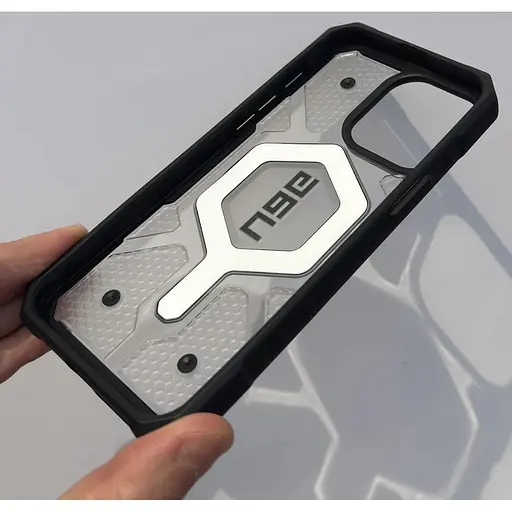 Протиударний чохол UAG Pathfinder MagSafe для iPhone 15 Pro (6.1") Clear Ice (114281114343) - фото 4