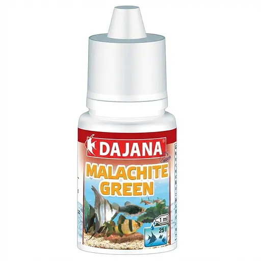 Дезинфицирующее средство Dajana Malachite Green от кожных паразитов 20 мл