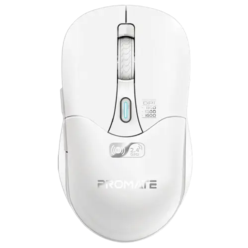Миша бездротова Promate Samo White