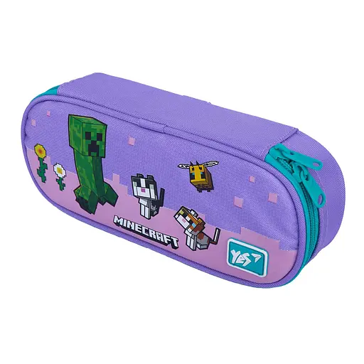 Школьный пенал мягкий Yes PH-30 Minecraft Pinky - фото 5