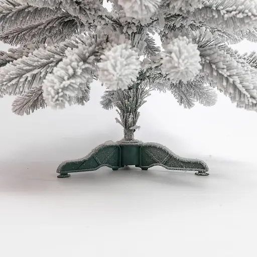 Штучна новорічна декоративна ялинка «Снігова королева» засніжена 125 см Lugi SOK-M-05-4 - фото 5