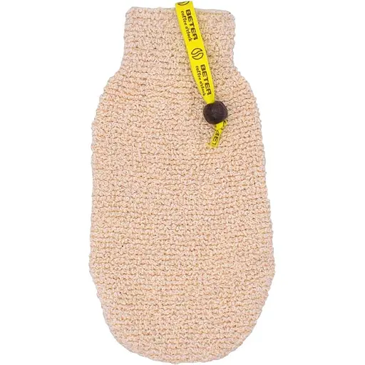 Мочалка-рукавичка Beter Coffee O'clock для душу з коноплі    - фото 1