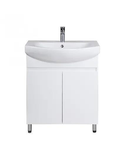 Тумба Мойдодир Фокус 70 з умивальником Runa 70/Лотос 70 Білий - фото 5