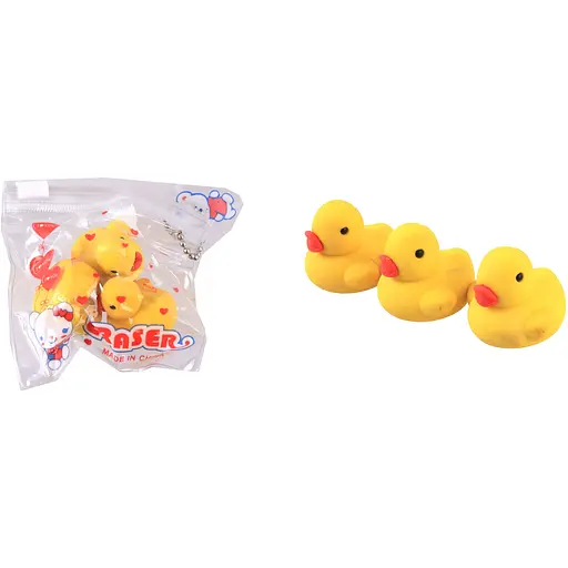 Набір гумок сувенірних Качечки, 30 шт., 7771