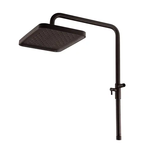 Душова система Koer KB-56030-05 3 функції KR5428, Чорний матовий - фото 6