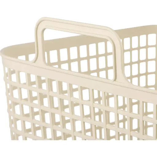 Корзина для хранения Ardesto пластик PP 39x37x34.5 см 34 л бежевая (ARHC2534BG) - фото 7