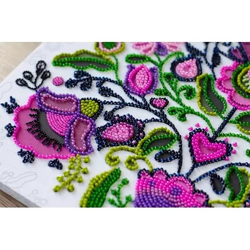 Набір для вишивання бісером "Пам'ятаючи традиції" AB-909 на натуральному полотні - фото 2