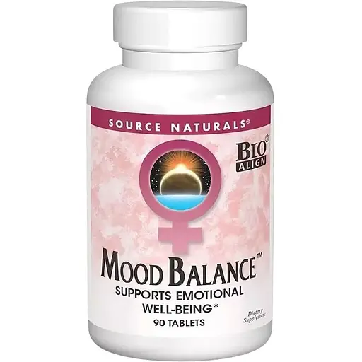 Комплекс вітамінів та мінералів Source Naturals Eternal Woman Mood Balance, 90 таблеток для жінок
