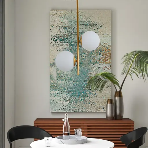 Люстра Brille молекула для кухни E27 60W BZ (BL-861S/2) - фото 4