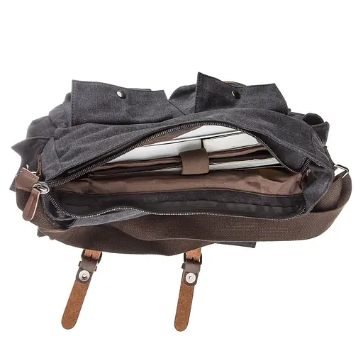 Сумка мужская Vintage 30х35х12 см sum0012292 - фото 4