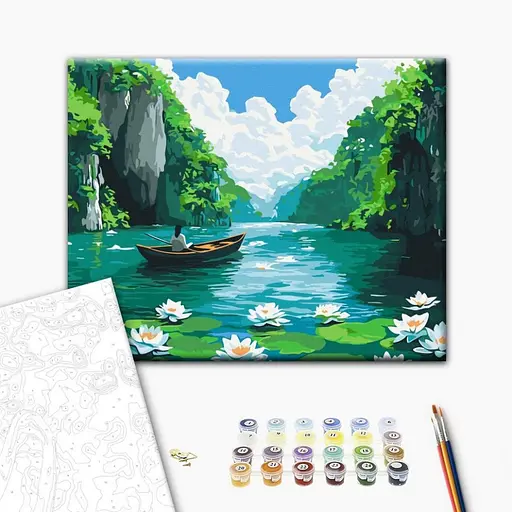 Картина по номерам "Там, где покой" BS54240, 40х50 см - фото 2