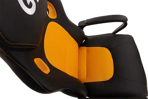 Геймерское кресло GT Racer черное с желтым (X-2640 Black/Yellow) - фото 9
