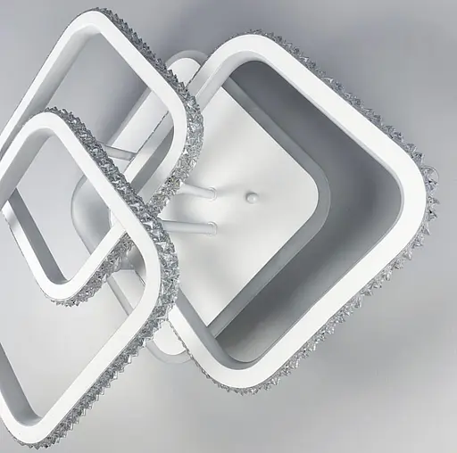 Потолочная светодиодная люстра с подсветкой RGB | Ст. A 77075-3 WT | Line F - фото 4