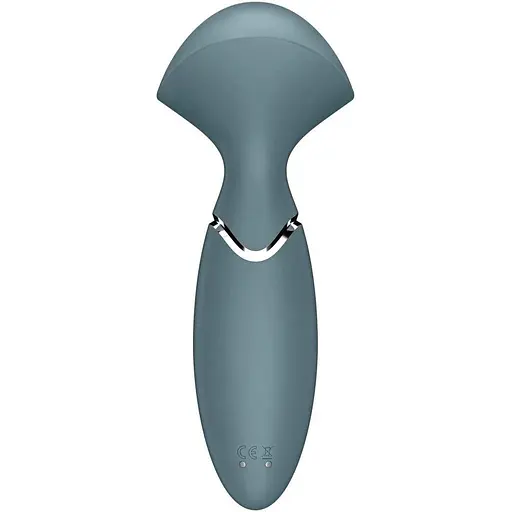 Вибромассажер Satisfyer Mini Wand-er Серый - фото 4