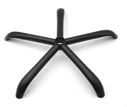 Хрестовина для крісла залізна діаметр 640 під ролик 11 мм - фото 2