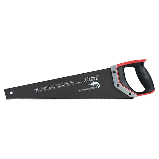 Ножовка по дереву Ultra с тефлоновым покрытием 450 мм 7TPI Swordfish + чехол (4401532) - фото 1