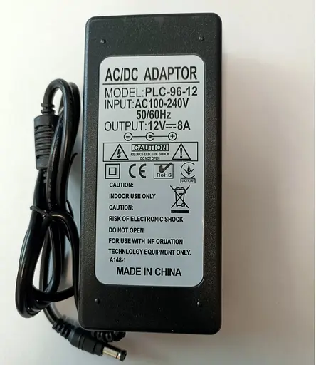 Блок живлення для камер відеоспостереження 12 вольт 8 Ампер 96W OEM PLC-96-12 (101019) - фото 5