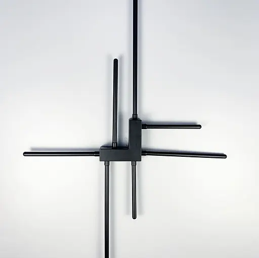 Мінімалістична модель бра на 7 ріжків Line F WJ 7214/7 BK - фото 4