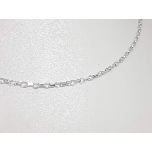 Срібний ланцюжок Аметист Якірне 39025РОВ 50 - фото 2