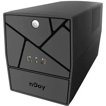 Источник бесперебойного питания NJOY Keen 1000 (UPLI-LI100KU-CG01B), Lin.int., AVR, 4 x евро, USB, пластик - фото 3