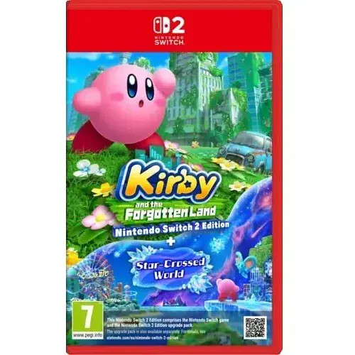 Гра Kirby and the Forgotten Land + Star-Crossed World (англійська версія) (Nintendo Switch 2)