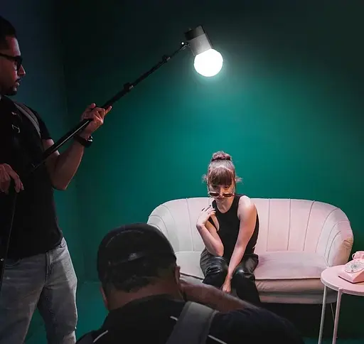 Монохроматический осветитель Luxceo P40W COB LED для фотостудии - фото 6