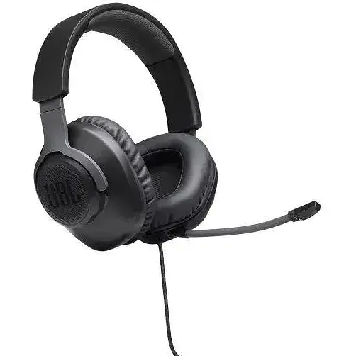 Комп'ютерна гарнітура JBL Quantum 100 Black (JBLQUANTUM100BLK) - фото 4