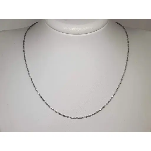 Срібний ланцюжок Silvex 925 (Якірне з вставками). 859Р 1/40 - фото 2