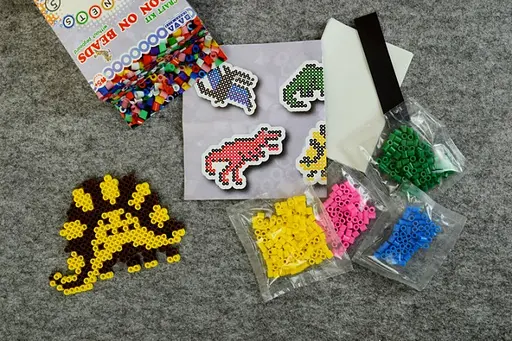 Магниты с термомозаики "Динозавры" (TM-011) набор для творчества - фото 2