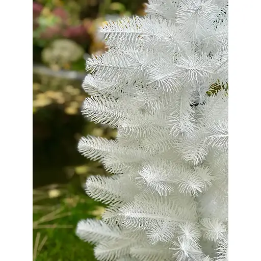 Ялинка Hvoya Premium лита в мішковині 90 см біла - фото 4