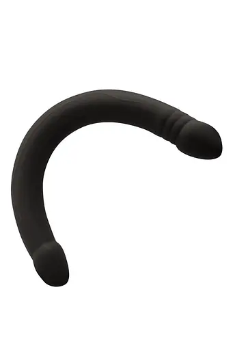 Фалоімітатор двосторонній Dorcel Real Double Do Black, діаметр 4 см, довжина 42 см - фото 3
