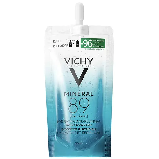 Гель-бустер Vichy Laboratoires Mineral 89 для увлажнения и восстановления упругости кожи лица 50 мл  - фото 1