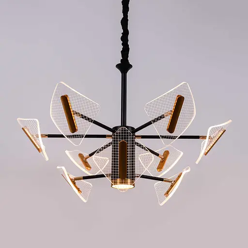 Люстра светодиодная акриловая Sirius N 3718-6+3 (80W)