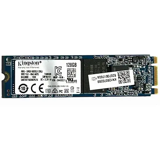 Накопичувач SSD Kingston M.2 2280 128GB (SNS8180DS3/128GJ) Б/В - фото 1