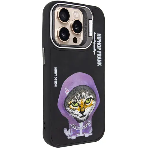 Чохол Epik TPU+PC Friends для Apple iPhone 15 Pro Max 6.7 Black Cat