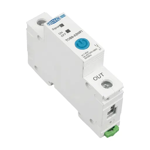 Умный автоматический выключатель с Wi-Fi (eWeLink) TOMZN TOB8-63 63A с мониторингом энергопотребления (51-00135) - фото 4