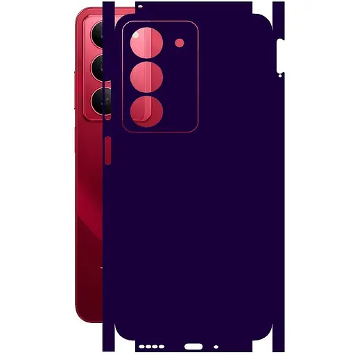 Защитная пленка StatusSKIN для Realme 14x Корпус Винил Фиолетовая глянцевая