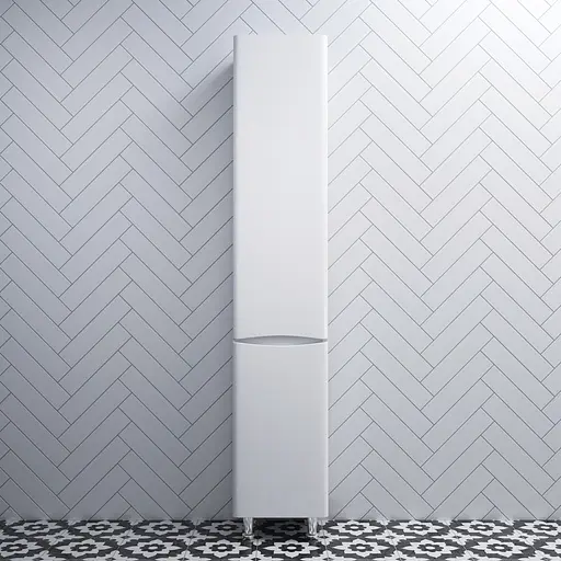 Пенал напольный AM.PM Like 36 см левосторонний с корзиной M80CSL0361WG38 - фото 2