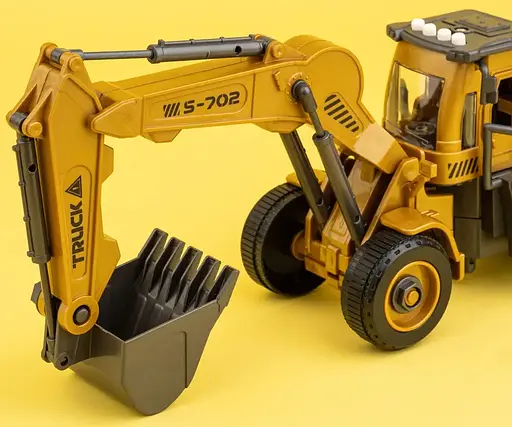 Машинка-конструктор Otamanko Автоконструктор Екскаватор/дорожній каток 2 в 1 - фото 4