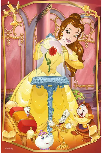 Набір Пазли - (54 елм. Міні) - "Чарівні принцесиі" / Дісней принцеси - фото 1