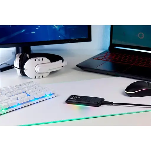 Внешний SSD накопитель Western Digital Black P40 Game Drive 2 TB (WDBAWY0020BBK) [96646] - фото 7