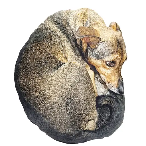 Дитяча м'яка іграшка "Собака Маня" Сувенір-Декор DOG-M 42 см - фото 1