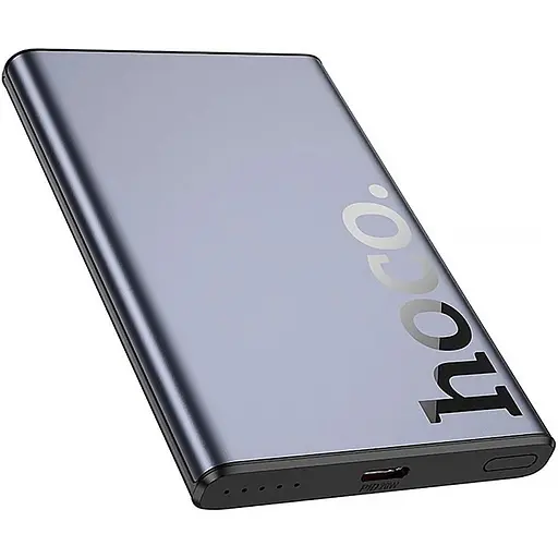 Внешний аккумулятор Hoco Q32 Bird 5000mAh 20W Metal Gray [142578]