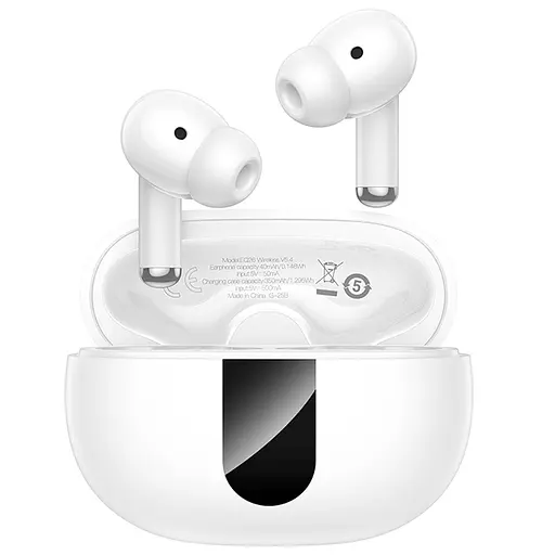 Бездротові TWS навушники Hoco EQ26 Nice ANC+ENC White - фото 2