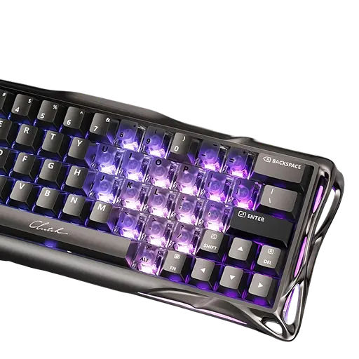 Клавиатура GravaStar Mercury V60 Pro Deluxe Edition GunMetal RGB Black (GSXY-V60PRO-DE-GM) - фото 2