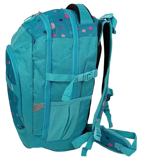 Школьный набор из рюкзака, пенала и сумки для обуви бирюзовый LS sum0028845 - фото 6