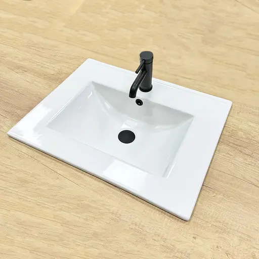 Умивальник VBI Ferrara white врізний VBI-018010, Білий - фото 2