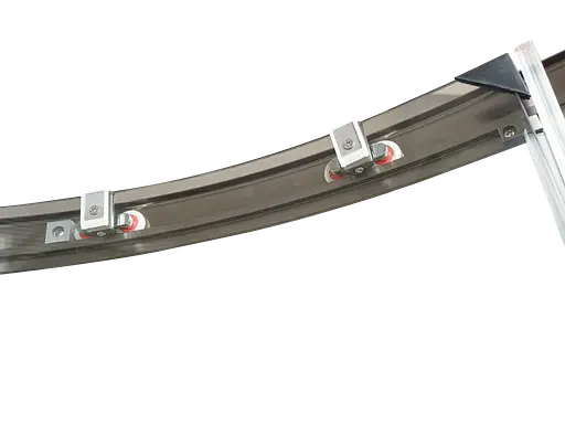 Душевая кабина без поддона Koer SR SC04-90x90x195-TR-07 прозрачное стекло Easy Clean 5 мм, graphite KR5362, Универсальная, прозрачная , графит - фото 3