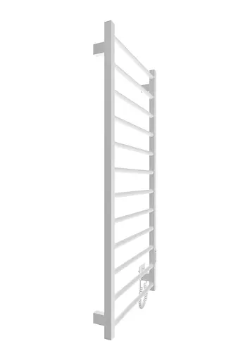 Електрична рушникосушарка HF Leeds 1170x530 white matte 6.1.0805.06.WM, Білий матовий, універсальне (коннектор), Електронний - фото 3