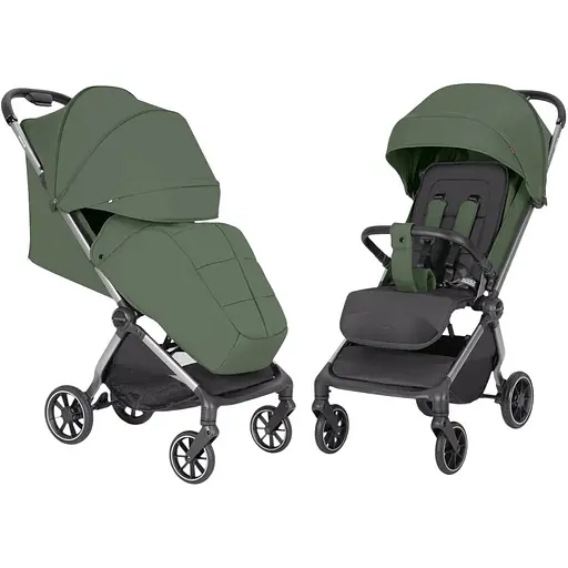 Прогулянкова коляска-книжка Carrello Atom M CRL-5527 Echo Green